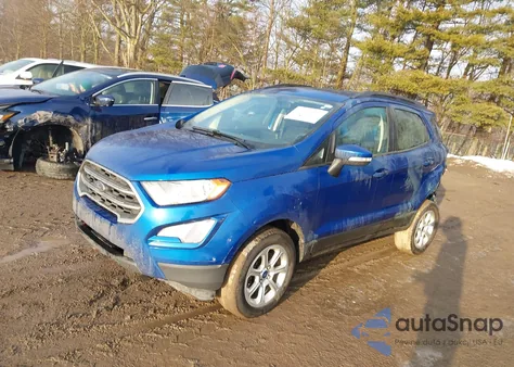 2021 Ford Ecosport Se z USA, uszkodzony, nr VIN MAJ6S3GL4MC455191